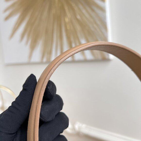 Authentic Dior tote beige Cannage Granville Leather Bag 10-BO-0171 B0818 - Picture 12 of 16